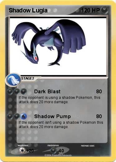 Pokemon Shadow Lugia