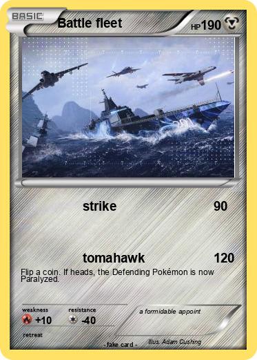 Pokemon Battle fleet
