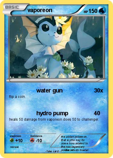 Pokemon vaporeon