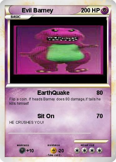 Pokemon Evil Barney