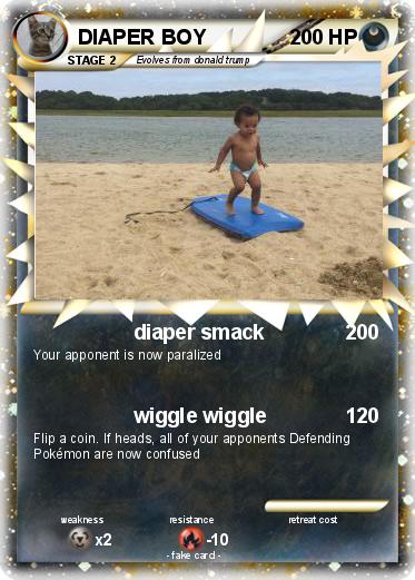 Pokemon DIAPER BOY