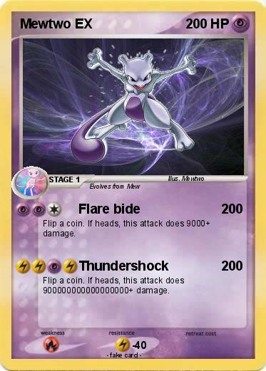Pokemon Mewtwo EX