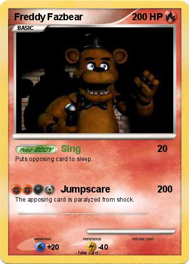 Pokemon Freddy Fazbear