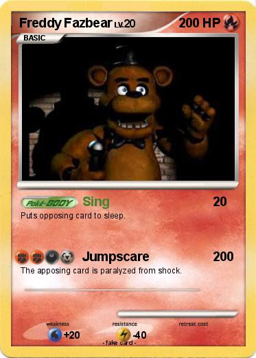 Pokemon Freddy Fazbear