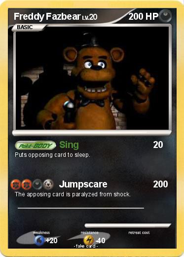 Pokemon Freddy Fazbear
