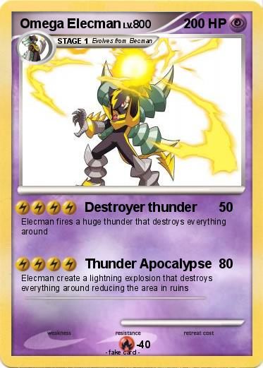 Pokemon Omega Elecman