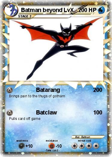 Pokemon Batman beyond LvX