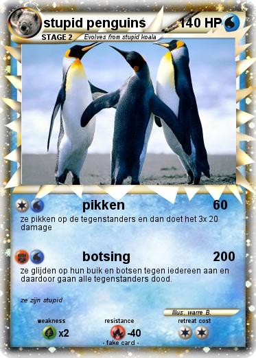 Pokemon stupid penguins