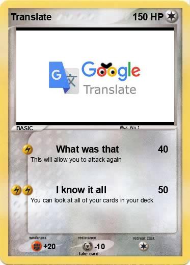 Pokemon Translate