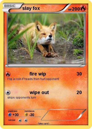 Pokemon slay fox