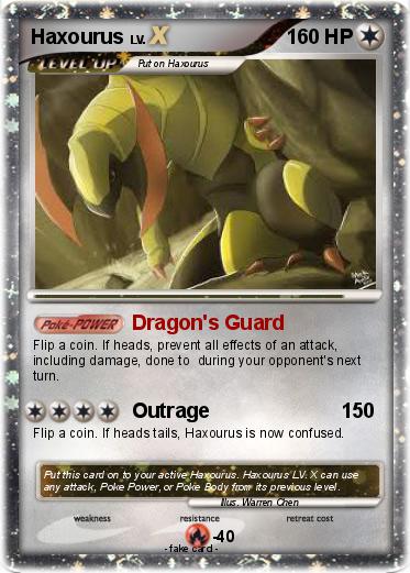 Pokemon Haxourus
