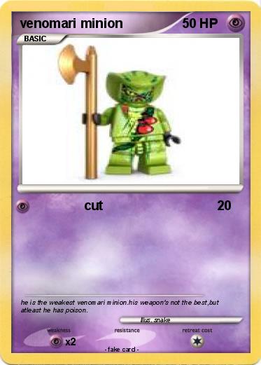Pokemon venomari minion