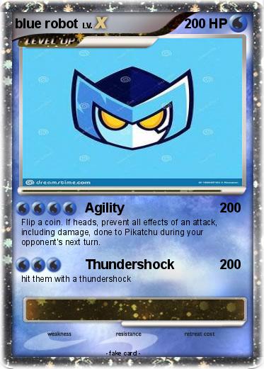 Pokemon blue robot