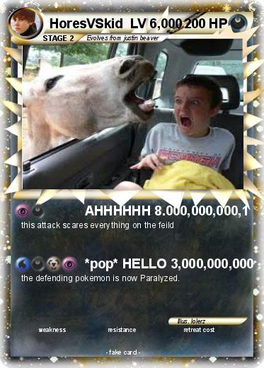 Pokemon HoresVSkid  LV 6,000