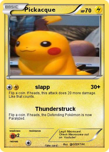 Pokemon Pickacque