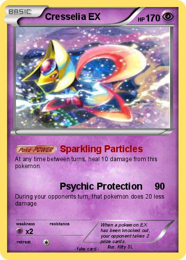 Pokemon Cresselia EX