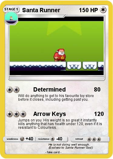 Pokemon Santa Runner
