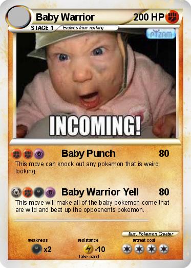 Pokemon Baby Warrior