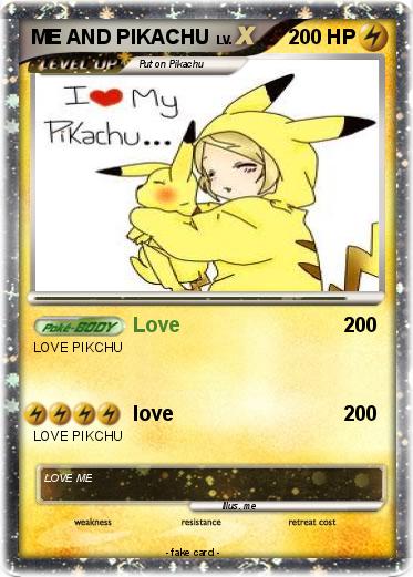 Pokemon ME AND PIKACHU