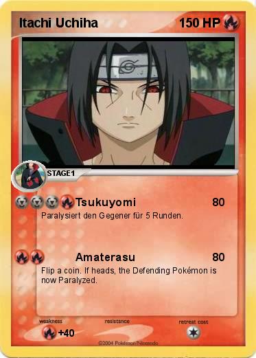 Pokemon Itachi Uchiha