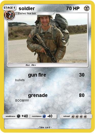 Pokemon soldier
