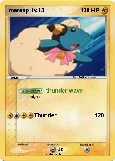 Pokemon mareep  lv.13