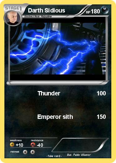 Pokemon Darth Sidious