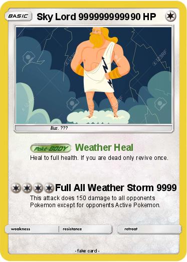 Pokemon Sky Lord 9999999999