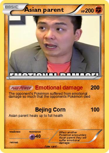 Pokemon Asian parent