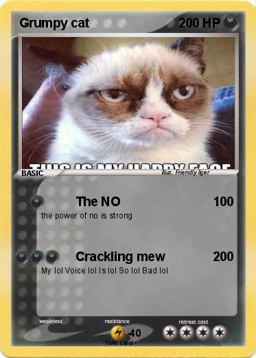 Pokemon Grumpy cat