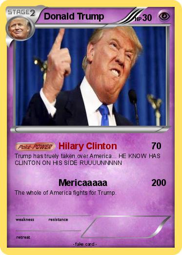 Pokemon Donald Trump