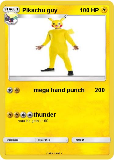 Pokemon Pikachu guy