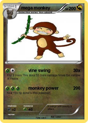 Pokemon mega monkey