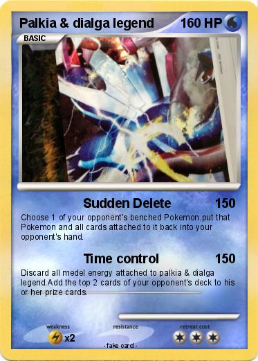 Pokemon Palkia & dialga legend