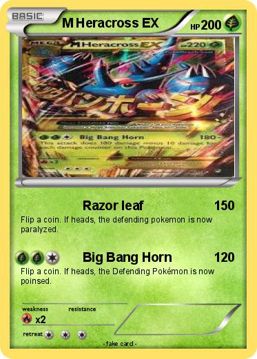 Pokemon M Heracross EX
