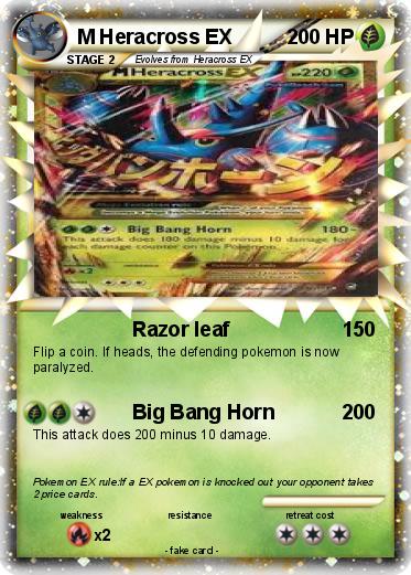 Pokemon M Heracross EX