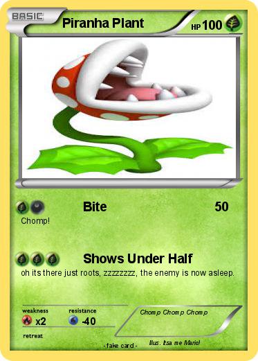 Pokemon Piranha Plant