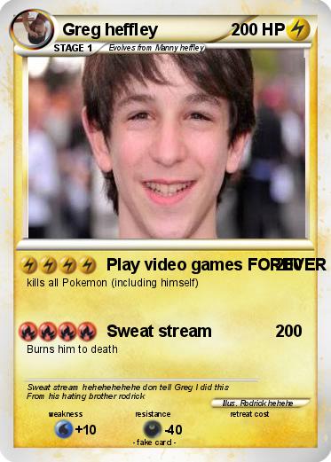 Pokemon Greg heffley