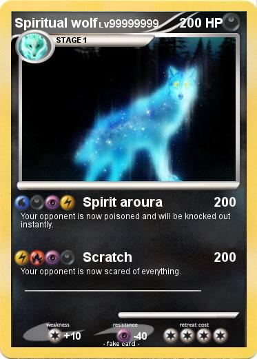 Pokemon Spiritual wolf
