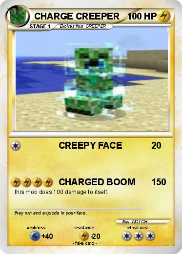 Pokemon CHARGE CREEPER