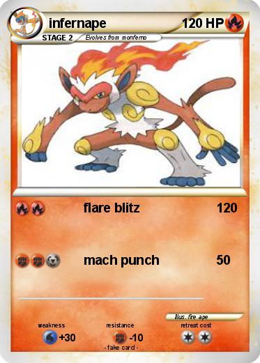 Pokemon infernape