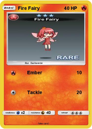 Pokemon Fire Fairy