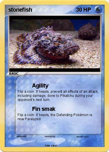 Pokemon stonefish