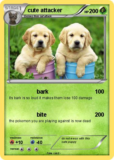 Pokemon cute attacker