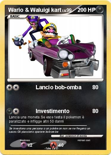 Pokemon Wario & Waluigi kart