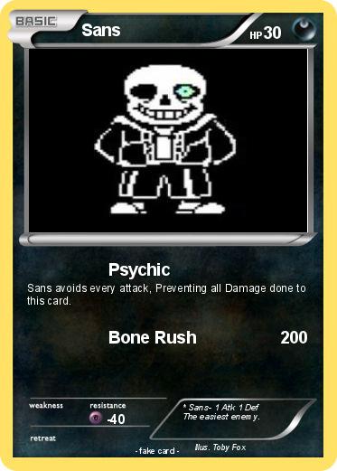 Pokemon Sans