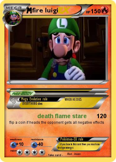 Pokemon fire luigi