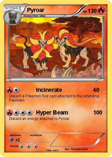 Pokemon Pyroar