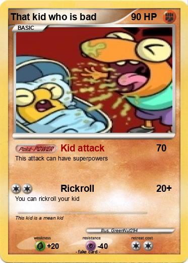 Pokemon That kid who is bad