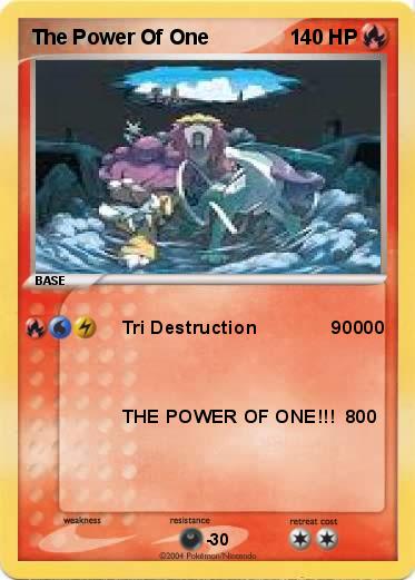 Pokemon The Power Of One